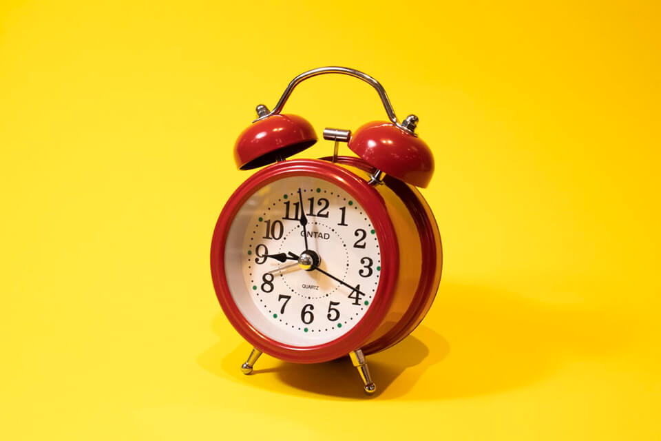 An alarm clock