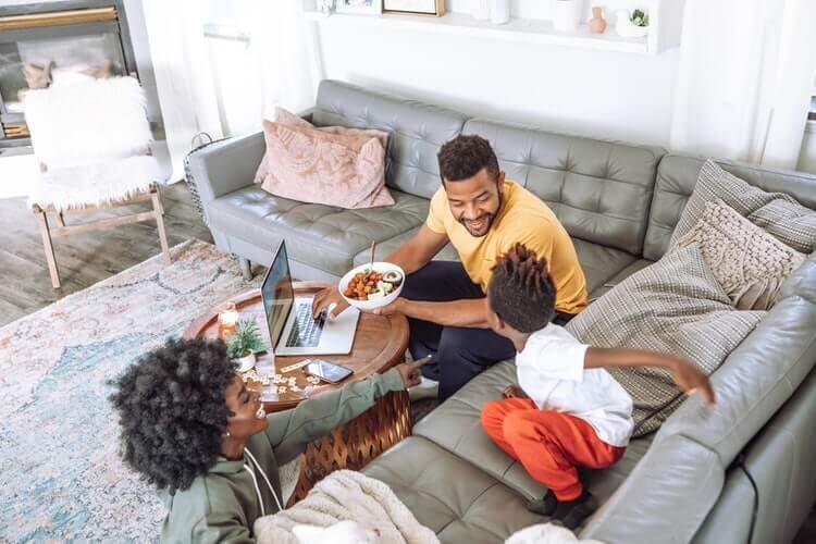 A family