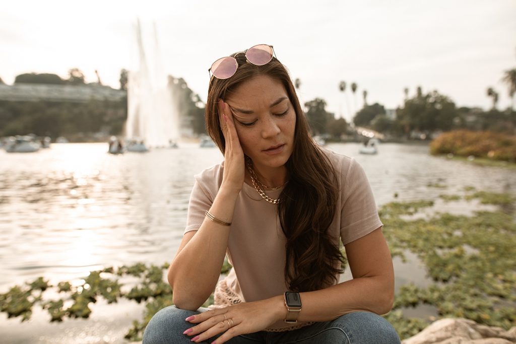 Worried woman