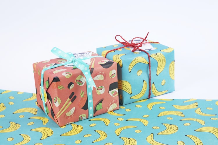 Wrapped presents