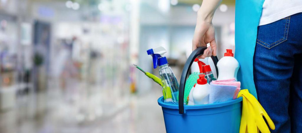Even the best movers in Chicago won't take your cleaning supplies