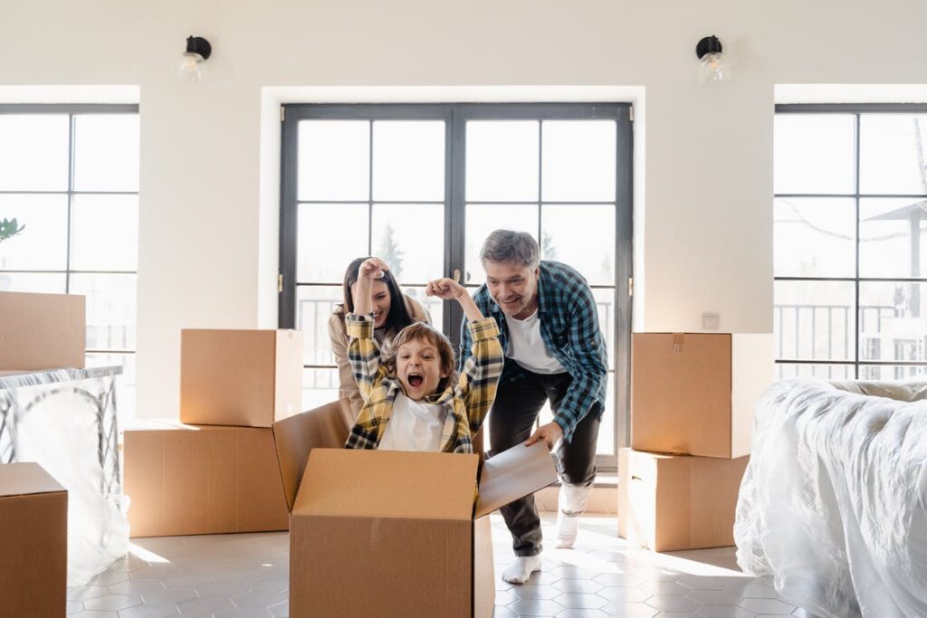 Family moving
