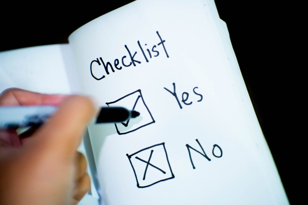 Moving checklist